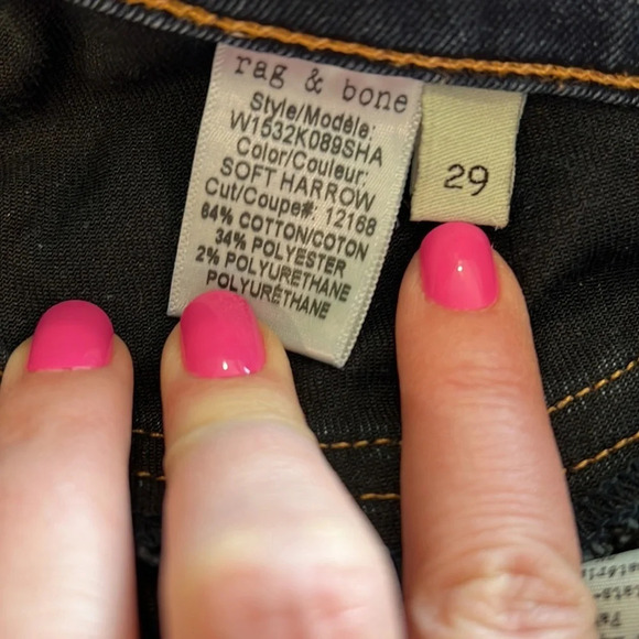 Rag and Bone - 29, 10” skinny, Soft Harrow - Picture 7 of 10